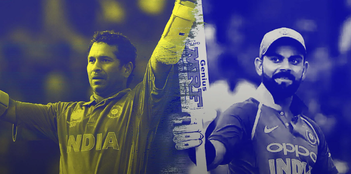 Many Coincidences Related to the First Century of Sachin Tendulkar and Virat Kohli in IPL