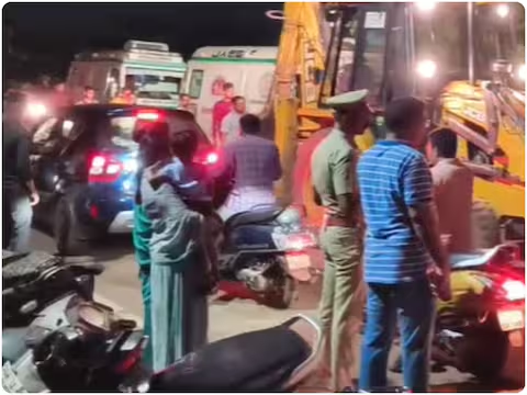 Tragic Accident in Durg, Chhattisgarh: Bus Plunges Into 50-Foot Ditch, Resulting in 11 Fatalities