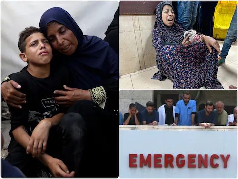 Israel Attack: Massacre in Gaza Leaves 210 Palestinians, Including Children, Dead Amidst Chaos