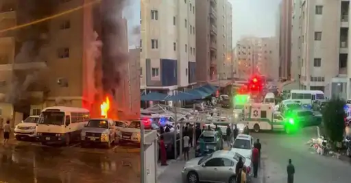 Kuwait Inferno Horror: 40 Indians Dead, 30 Injured in Devastating Fire! 5 Keralites Among the Victims - 160 Workers Trapped in the Blaze!