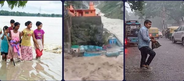 Weather Update: Rain Havoc in Uttarakhand and Himachal, Delhi Swelters in Humid Heat – Find Out What’s Coming Next!