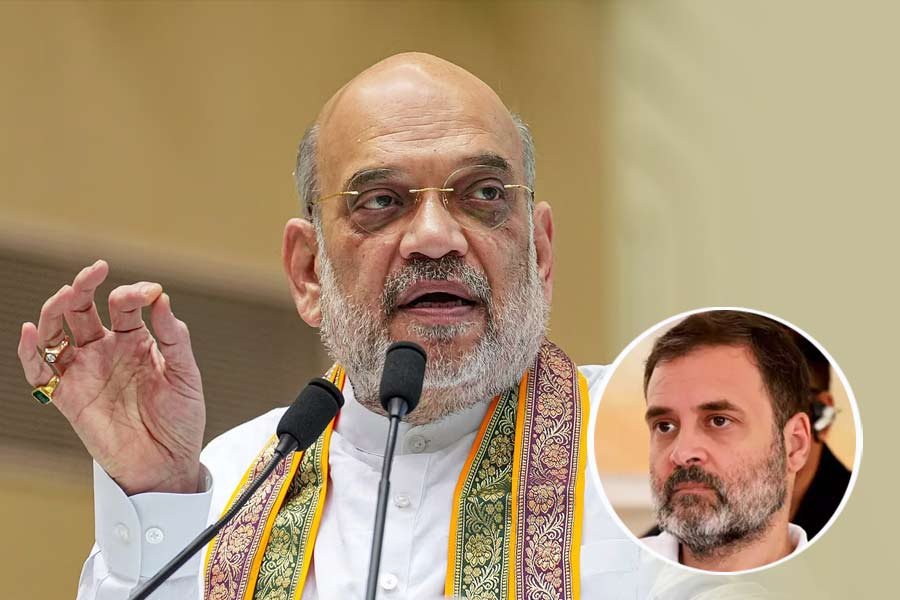 Amit Shah Grills Rahul Gandhi on Congress-NC Alliance Ahead of J&K Elections
