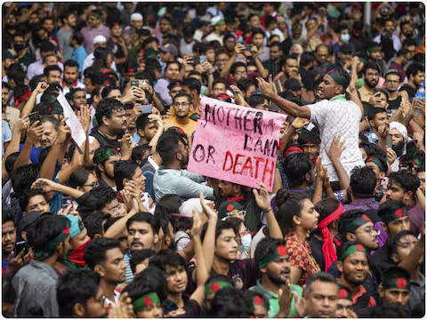 Bangladesh Erupts in Deadly Violence: 72 Dead, Calls for Sheikh Hasina's Resignation; Indians Urged to Stay Alert