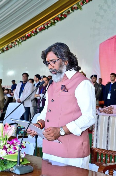 Jharkhand CM Hemant Soren Takes Oath for the Fourth Time