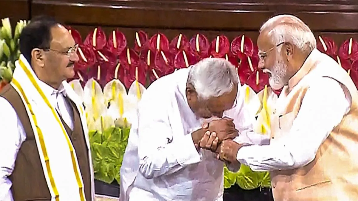 CM Nitish Kumar and PM Modi