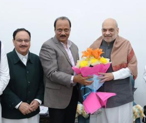 Maharashtra Political Drama: Ajit in Delhi, Shinde in Mumbai, Fadnavis Missing!